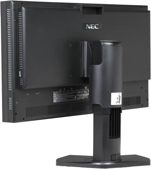 Alt view image 9 of 11 - NEC Display Solutions PA271W-BK-SV Black 27" WQHD Height,Swivel,Pivot Adjustable IPS Panel Widescreen LCD monitor 300 cd/m2 1000:1 w/ SpectraViewII