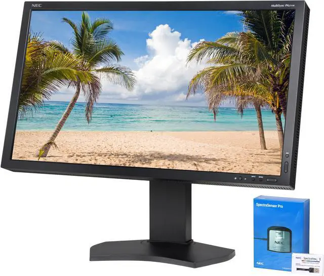 Main image of NEC Display Solutions PA271W-BK-SV Black 27" WQHD Height,Swivel,Pivot Adjustable IPS Panel Widescreen LCD monitor 300 cd/m2 1000:1 w/ SpectraViewII