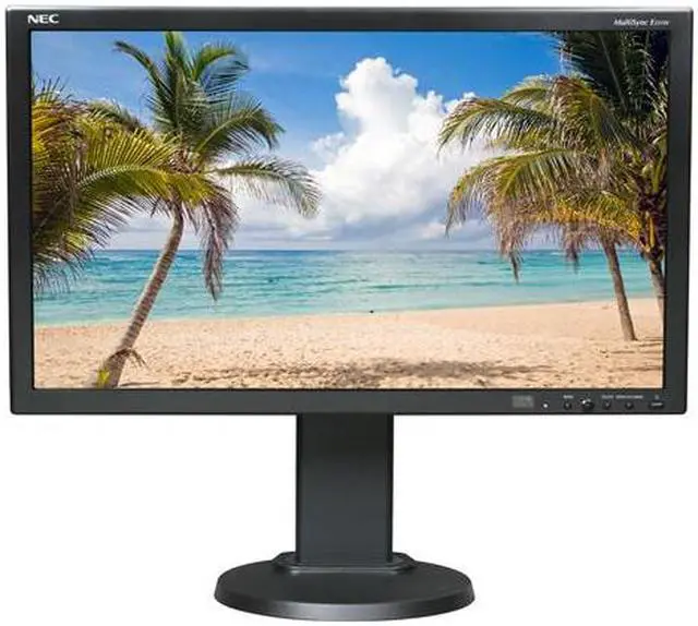Alt view image 2 of 10 - NEC Display Solutions 23" LCD Monitor 5 ms D-Sub, DVI, DisplayPort E Series E231W-BK