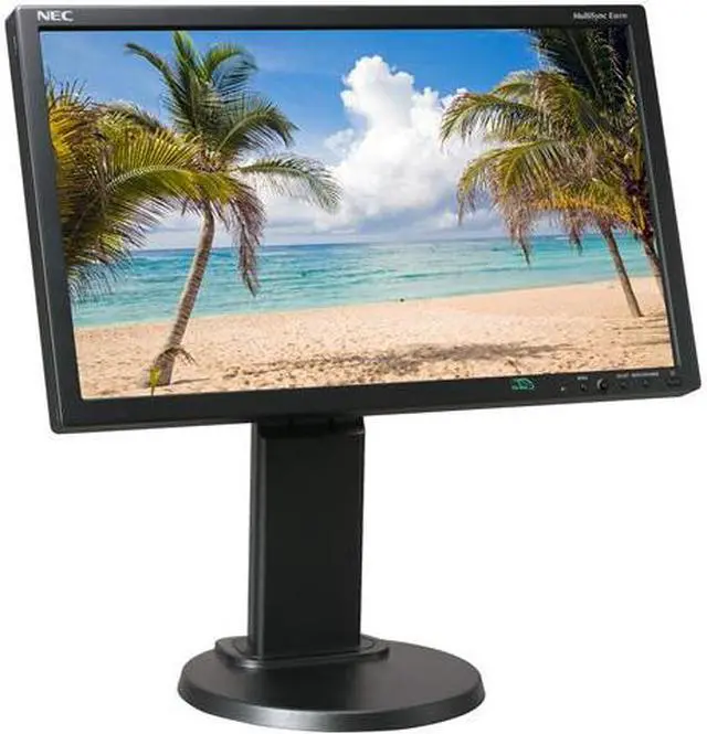 Main image of NEC Display Solutions 20" LCD Monitor 5 ms D-Sub, DVI, DisplayPort E201W-BK