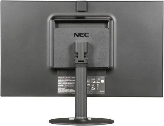 Alt view image 5 of 11 - NEC Display MultiSync EX231W-BK Black 23” Widescreen TN Panel, LED Backlight LCD Monitor 5ms 250cd/m2, DisplayPort, Height Adjust, Pivot, Tilt & Swivel, Intelligent Power Management, 3 Year Warranty