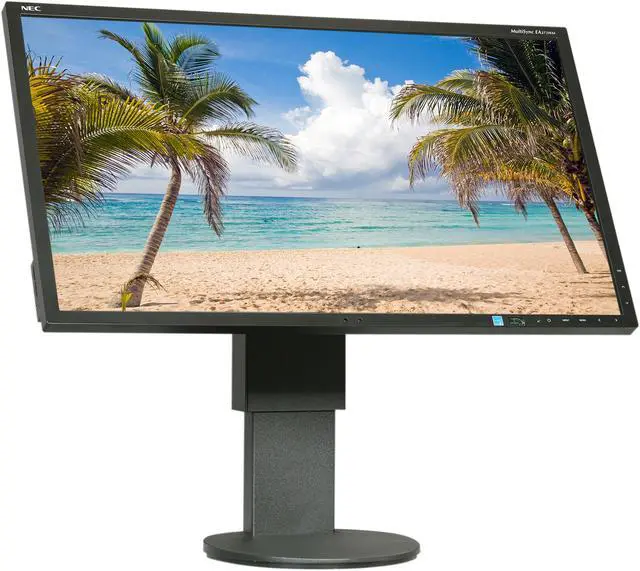 Alt view image 3 of 10 - NEC Display Solutions MultiSync EA273WM-BK Black 27" 5ms HDMI Height,Swivel & Pivot Adjustable Widescreen LCD Monitor with LED Backliting 300 cd/m2 25,000:1 DCR (1000:1) w/Speakers