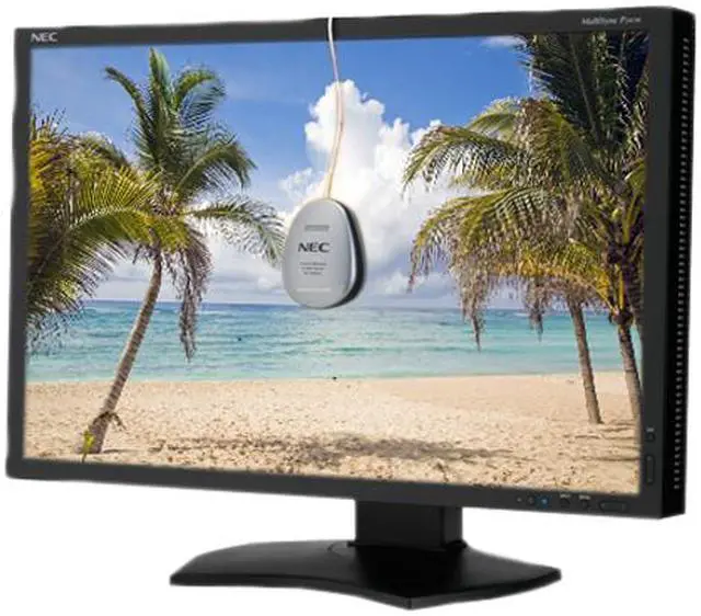 Main image of NEC Display Solutions P241W-BK-SV Black 24" 8ms Pivot, Swivel & Height Adjustable IPS Panel Widescreen LCD Monitor 360 cd/m2 1000:1 w/ SpectraViewII