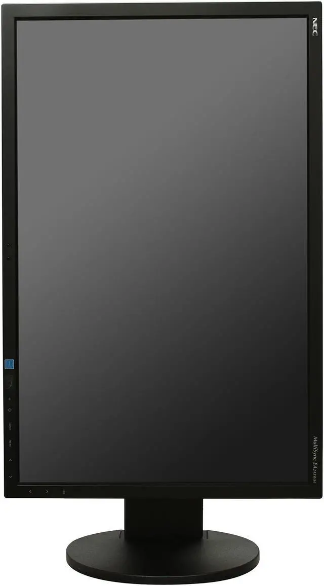 Alt view image 7 of 10 - NEC MultiSync EA243WM-BK Black 24" 5ms HDMI Pivot, Swivel & Height Adjustable Widescreen LED Monitor250 cd/m2 DC 25,000:1 (1,000:1) 1W x 2