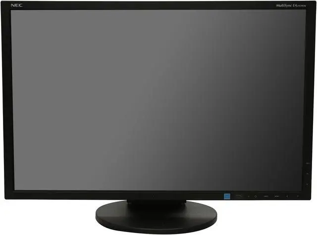Alt view image 8 of 10 - NEC MultiSync EA243WM-BK Black 24" 5ms HDMI Pivot, Swivel & Height Adjustable Widescreen LED Monitor250 cd/m2 DC 25,000:1 (1,000:1) 1W x 2