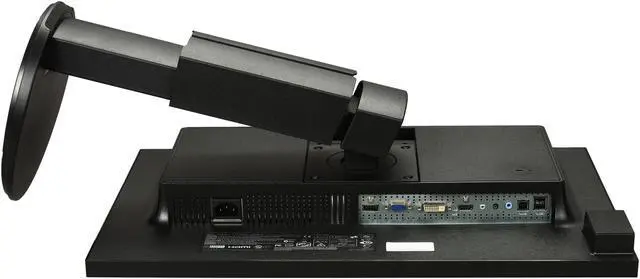 Alt view image 9 of 10 - NEC MultiSync EA243WM-BK Black 24" 5ms HDMI Pivot, Swivel & Height Adjustable Widescreen LED Monitor250 cd/m2 DC 25,000:1 (1,000:1) 1W x 2