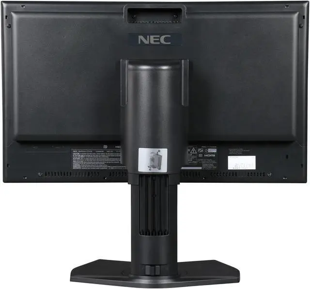 Alt view image 5 of 11 - NEC Display SpectraView P232W-BK-SV Black 23" Widescreen IPS Panel, LED Backlight LCD Monitor 250cd/m2, DisplayPort, USB hub, Height Adjust/Pivot/Tilt/Swivel