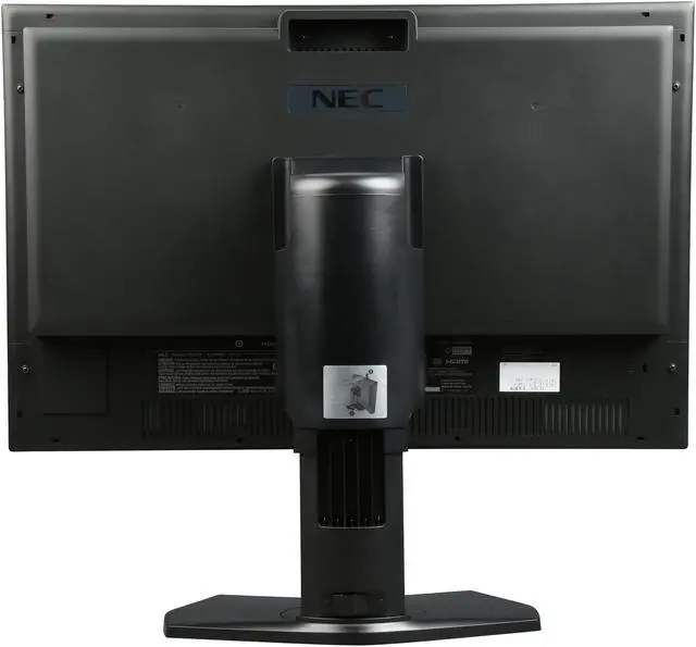 Alt view image 5 of 9 - NEC Display SpectraView P242W-BK Black 24” Widescreen IPS Panel, LED Backlight LCD Monitor 8ms 360cd/m2, DisplayPort, USB hub, Height Adjust/Pivot/Tilt/Swivel, 4 Year Warranty