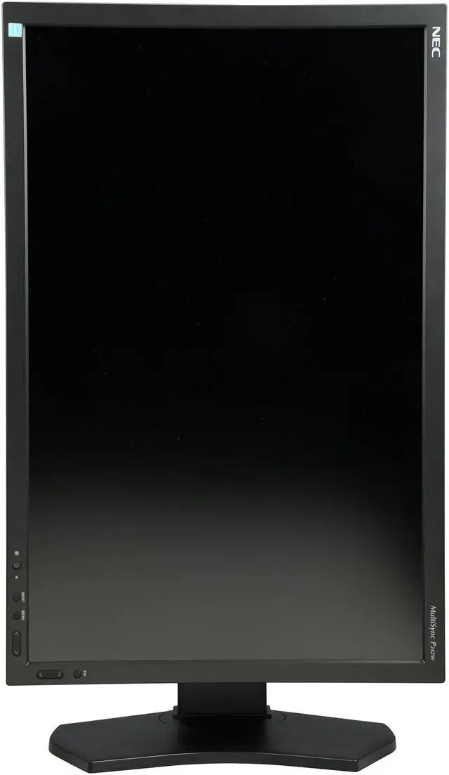Alt view image 7 of 9 - NEC Display SpectraView P242W-BK Black 24” Widescreen IPS Panel, LED Backlight LCD Monitor 8ms 360cd/m2, DisplayPort, USB hub, Height Adjust/Pivot/Tilt/Swivel, 4 Year Warranty