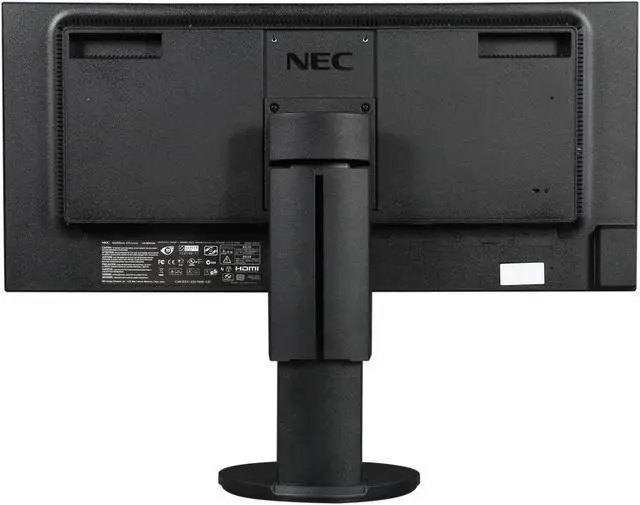 Alt view image 5 of 9 - NEC Display MultiSync EA294WMi-BK Black 29” Widescreen IPS Panel, LED Backlight LCD Monitor 6ms 300cd/m2, DisplayPort, USB hub, Height Adjust, Pivot, Tilt & Swivel, Speakers, 3 Year Warranty