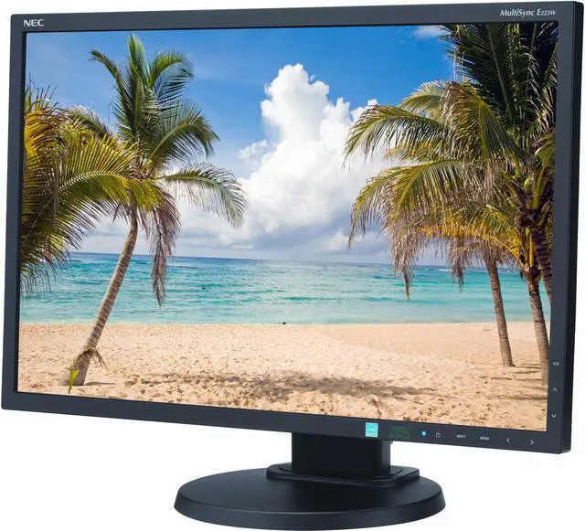 Main image of NEC E223W-BK 22" Widescreen LED Backlit LCD Monitor