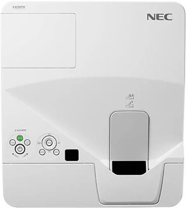Alt view image 3 of 5 - NEC NP-UM330Xi-WK 1024 x 768 3300 lumens 0.63" LCD w/ MLA Projector w/ Wall Mount 3000:1 RJ45