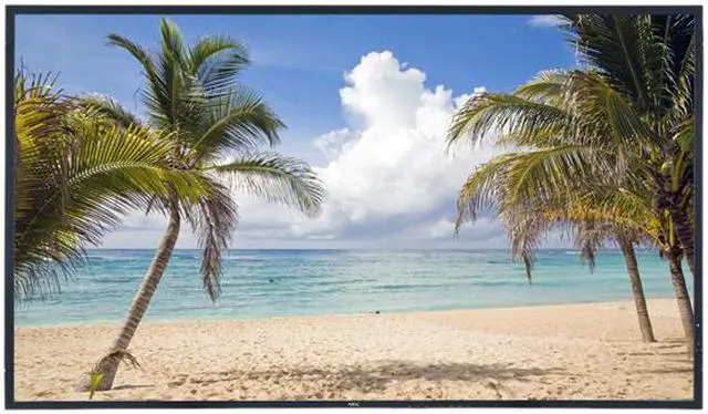 Alt view image 2 of 6 - NEC V423-AVT 42" High-Performance LED-Backlit Large Format Commercial-Grade Display with AV Inputs & Integrated Digital Tuner