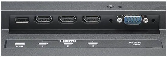 Alt view image 5 of 6 - NEC E655 65" LED Backlit Display with Integrated Tuner and USB Player