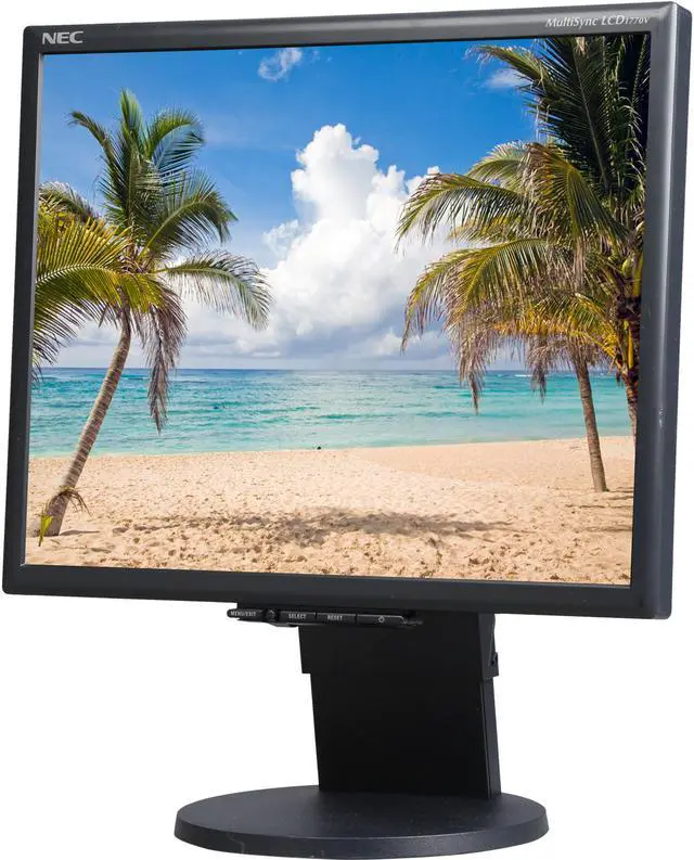 Main image of NEC Display Solutions 17" Active Matrix, TFT LCD SXGA LCD Monitor 8 ms D-Sub, DVI-D LCD1770V