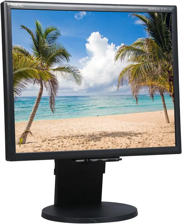 Alt view image 3 of 8 - NEC Display Solutions 17" Active Matrix, TFT LCD SXGA LCD Monitor 8 ms D-Sub, DVI-D LCD1770V