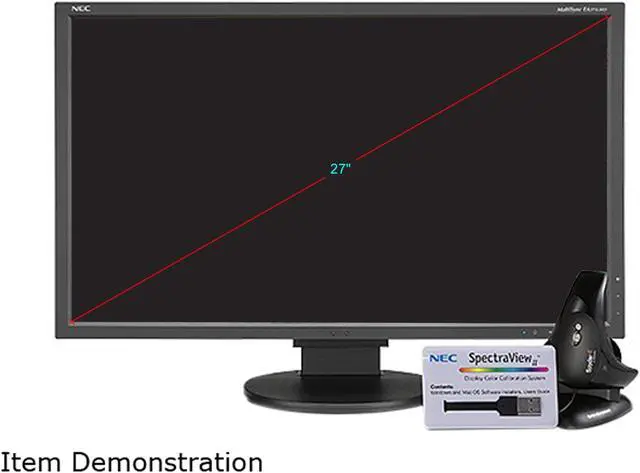Alt view image 2 of 2 - NEC Display SpectraView EA275UHD-BK-SV 27" LED LCD Monitor - 16:9