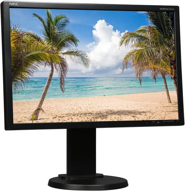 Alt view image 3 of 9 - NEC Display Solutions 22" WSXGA+ LCD Monitor 5 ms D-Sub, DVI-D E222W-AM