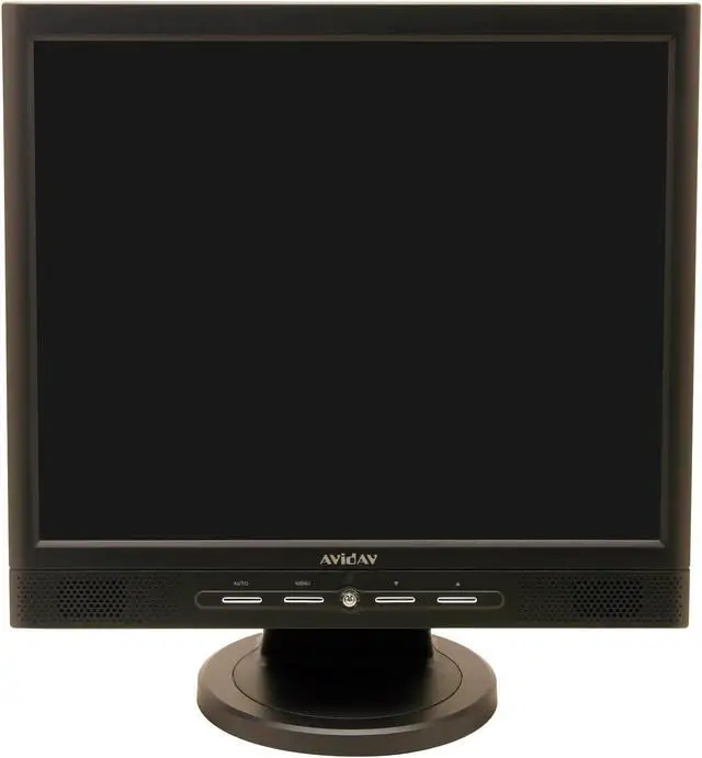 Alt view image 3 of 10 - AVIDAV (Made by Jetway) 17" Active Matrix, TFT LCD SXGA LCD Monitor 12 ms M1731D-F