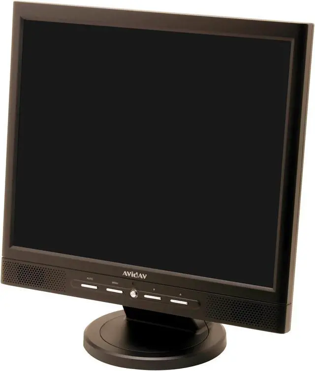Alt view image 4 of 10 - AVIDAV (Made by Jetway) 17" Active Matrix, TFT LCD SXGA LCD Monitor 12 ms M1731D-F