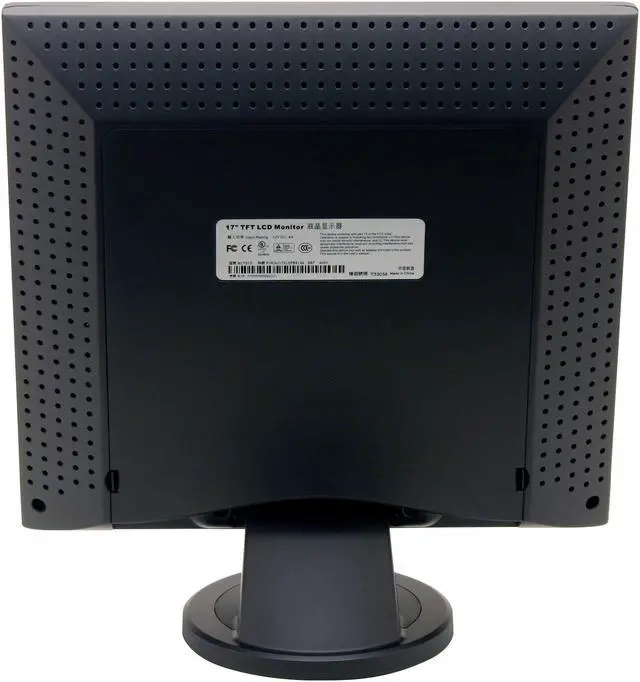 Alt view image 7 of 10 - AVIDAV (Made by Jetway) 17" Active Matrix, TFT LCD SXGA LCD Monitor 12 ms M1731D-F