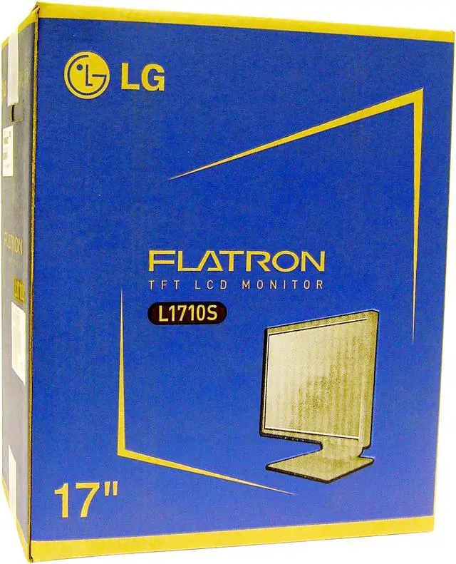 Alt view image 9 of 9 - LG 17" Active Matrix, TFT LCD SXGA LCD Monitor 16 ms L1710S