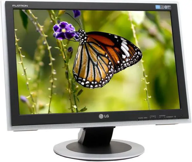 Main image of LG 20.1" Active Matrix, TFT LCD WSXGA LCD Monitor 8 ms D-Sub, DVI-D L203WTX