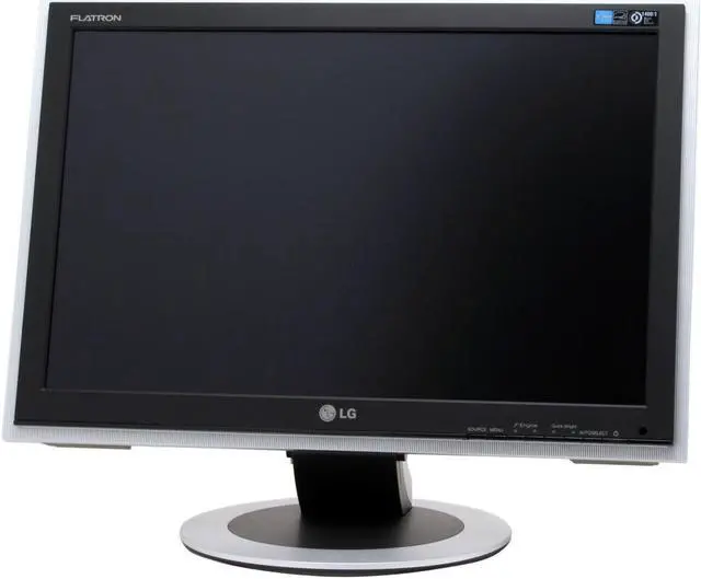Alt view image 2 of 11 - LG 20.1" Active Matrix, TFT LCD WSXGA LCD Monitor 8 ms D-Sub, DVI-D L203WTX