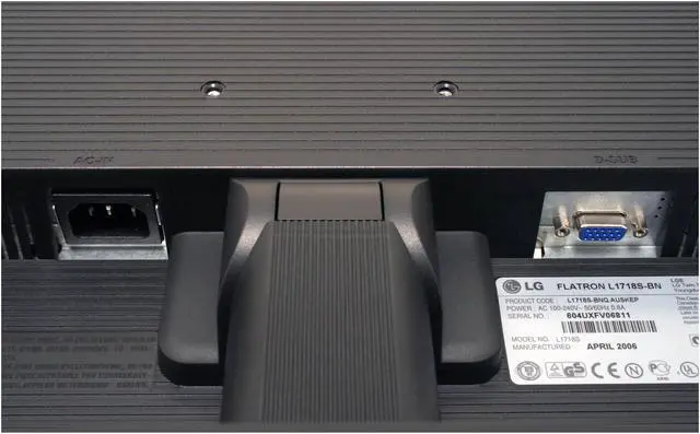 Alt view image 7 of 10 - LG 17" Active Matrix, TFT LCD SXGA LCD Monitor 8 ms D-Sub L1718S-BN
