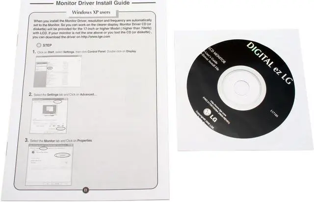 Alt view image 9 of 10 - LG 17" Active Matrix, TFT LCD SXGA LCD Monitor 8 ms D-Sub L1718S-BN