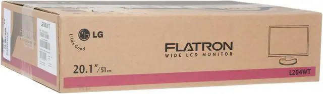 Alt view image 12 of 12 - LG 20" WSXGA LCD Monitor with f-Engine 5 ms D-Sub, DVI-D L204WT-SF