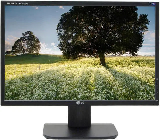Alt view image 2 of 11 - LG 19" TFT LCD WXGA+ LCD Monitor 5 ms D-Sub L192WS-BN