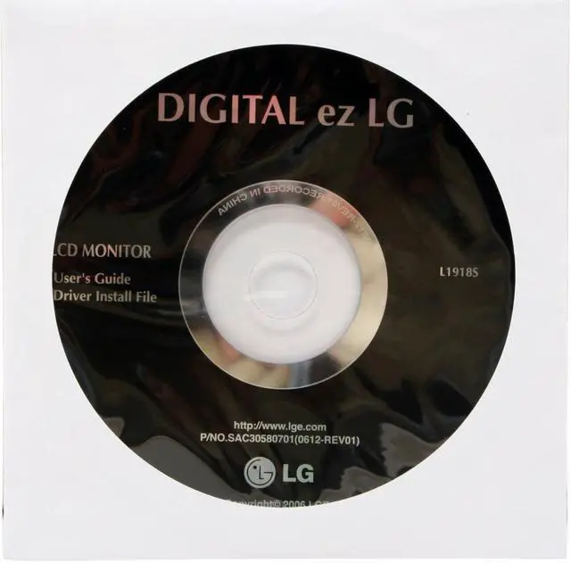 Alt view image 10 of 11 - LG 19" Active Matrix, TFT LCD SXGA LCD Monitor 5 ms D-Sub L1918S-BN