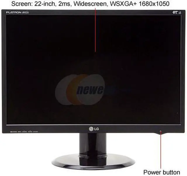 Alt view image 3 of 11 - LG 22" Active Matrix LCD WSXGA+ LCD Monitor 5 ms D-Sub, DVI-D L226WTX-BF