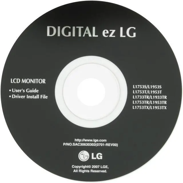 Alt view image 12 of 13 - LG 19" Active Matrix LCD SXGA LCD Monitor 5 ms D-Sub, DVI-D L1953TX-BF