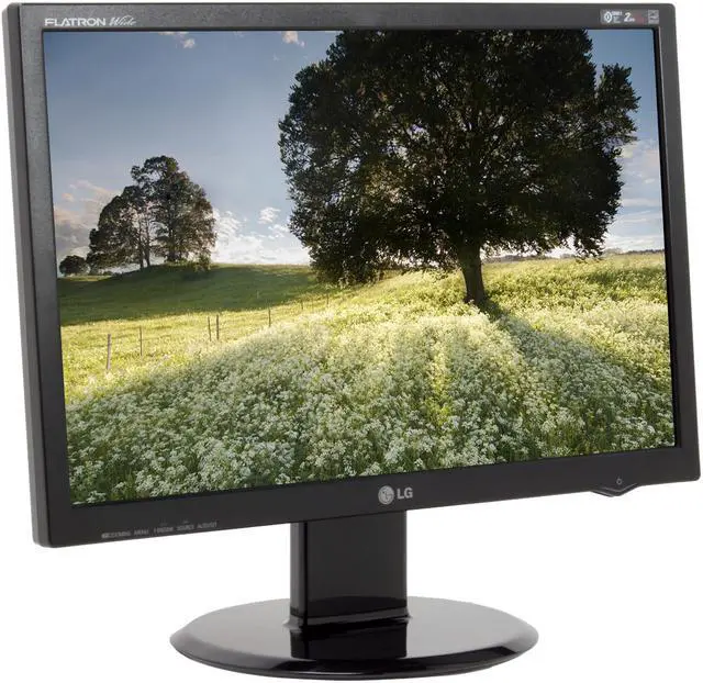 Alt view image 3 of 13 - LG 20" WSXGA+ LCD Monitor W/ f-Engine 2 ms D-Sub, DVI-D L206WTY-BF