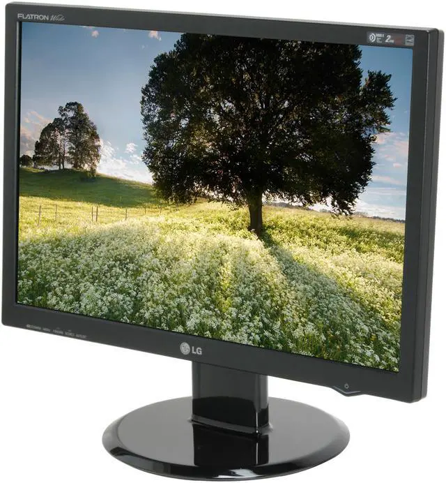 Main image of LG 20" WSXGA+ LCD Monitor W/ f-Engine 2 ms D-Sub, DVI-D L206WTY-BF