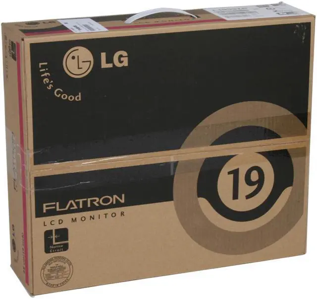Alt view image 12 of 12 - LG 19" SXGA LCD Monitor 2ms(GTG) D-Sub, DVI-D L1933TR-SF