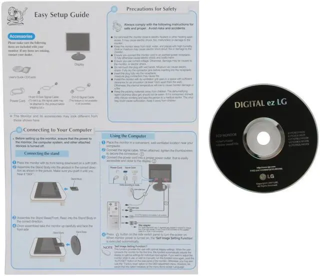 Alt view image 11 of 12 - LG 19" SXGA LCD Monitor 2ms(GTG) D-Sub, DVI-D L1933TR-SF