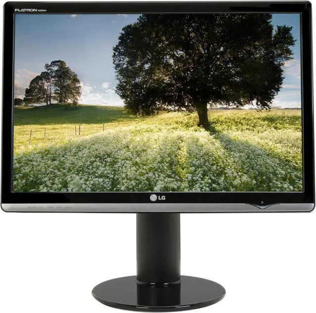Alt view image 2 of 17 - LG W2600H-PF Black 25.5" 5ms Widescreen LCD Monitor 300 cd/m2 5000:1 DCR with HDCP Support and Height Ajustment