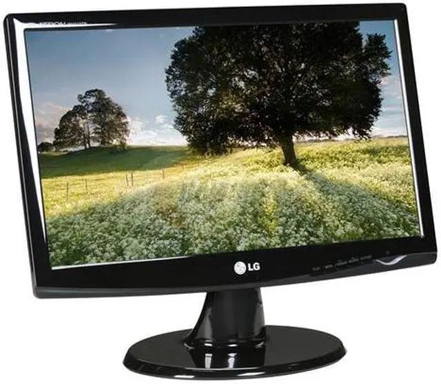 Alt view image 4 of 9 - LG W1943TB-PF Black 18.5" 5ms GTG 16:9 Widescreen LCD Monitor 300 cd/m2 30000:1 w/ HDCP Support