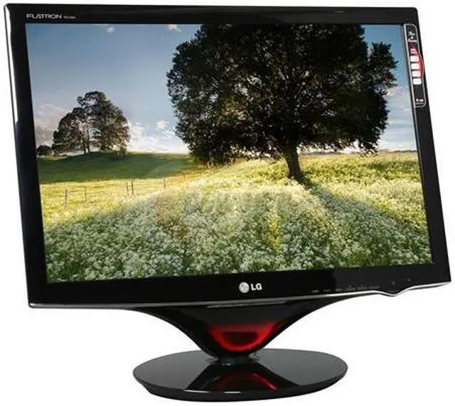 Alt view image 3 of 7 - LG W2286L Black 22" 2ms HDMI LED Backlight LCD monitor 250 cd/m2 DC 2000000:1