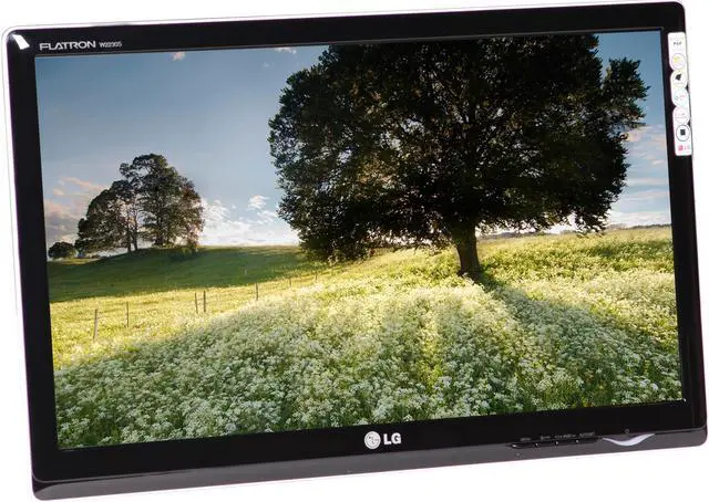 Alt view image 3 of 7 - LG W2230S Glossy Black 21.5" 5ms 1080P KickStand Widescreen LCD Monitor