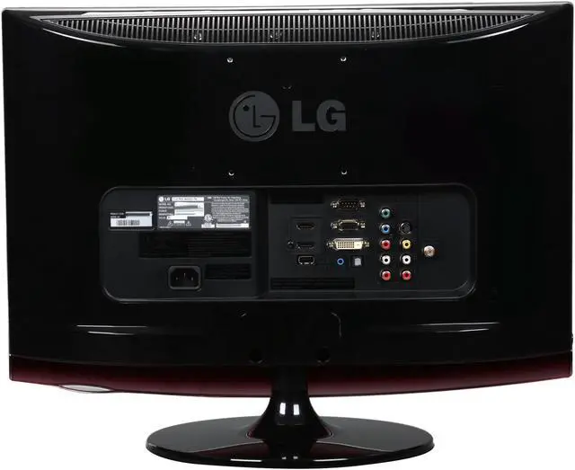 Alt view image 5 of 7 - LG 21.5" LCD Monitor with TV Tuner 5 ms D-Sub, DVI-D, HDMI, Composite M2262D-PM