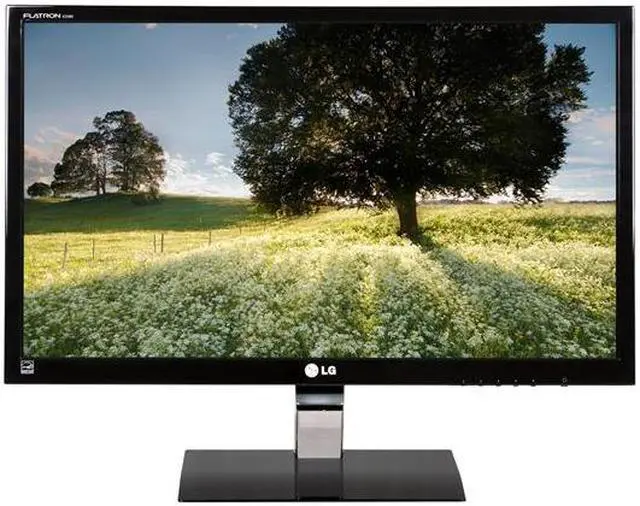 Alt view image 2 of 7 - LG E2360V-PN Glossy Black 23" 1080p 5ms Full HD LED BackLight LCD Monitor Slim Design 250cd/m2 DC 5,000,000:1