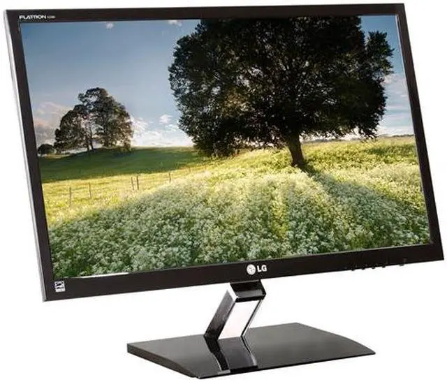 Alt view image 3 of 7 - LG E2360V-PN Glossy Black 23" 1080p 5ms Full HD LED BackLight LCD Monitor Slim Design 250cd/m2 DC 5,000,000:1