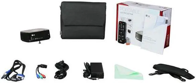 Alt view image 8 of 8 - LG HX300G 1024x768 XGA 270 Lumens Ultra-Mobile LED Projector 2000:1