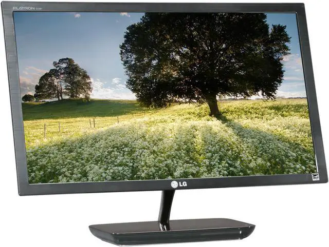 Alt view image 3 of 7 - LG E2381VR Glossy Black 23" 5msFull HD HDMI LED BackLight LCD Monitor 250 cd/m2 10,000,000:1