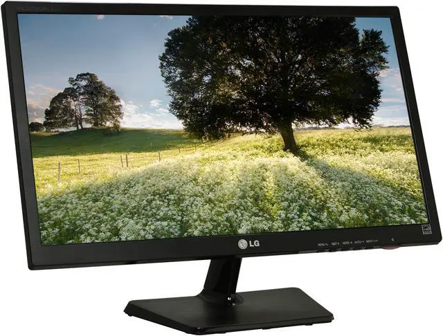 Alt view image 3 of 7 - LG 23" TN LCD Monitor 5 ms D-Sub, DVI-D, HDMI, Headphone Out E2342V-BN