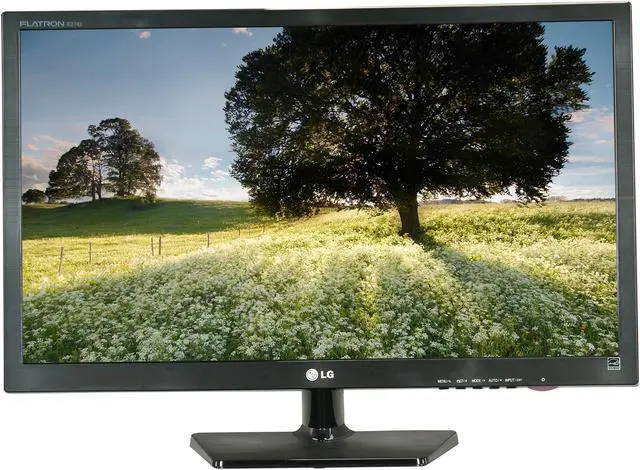 Alt view image 2 of 7 - LG 27" TN LCD Monitor 5 ms D-Sub, DVI-D, HDMI, Headphone Out E2742V-BN